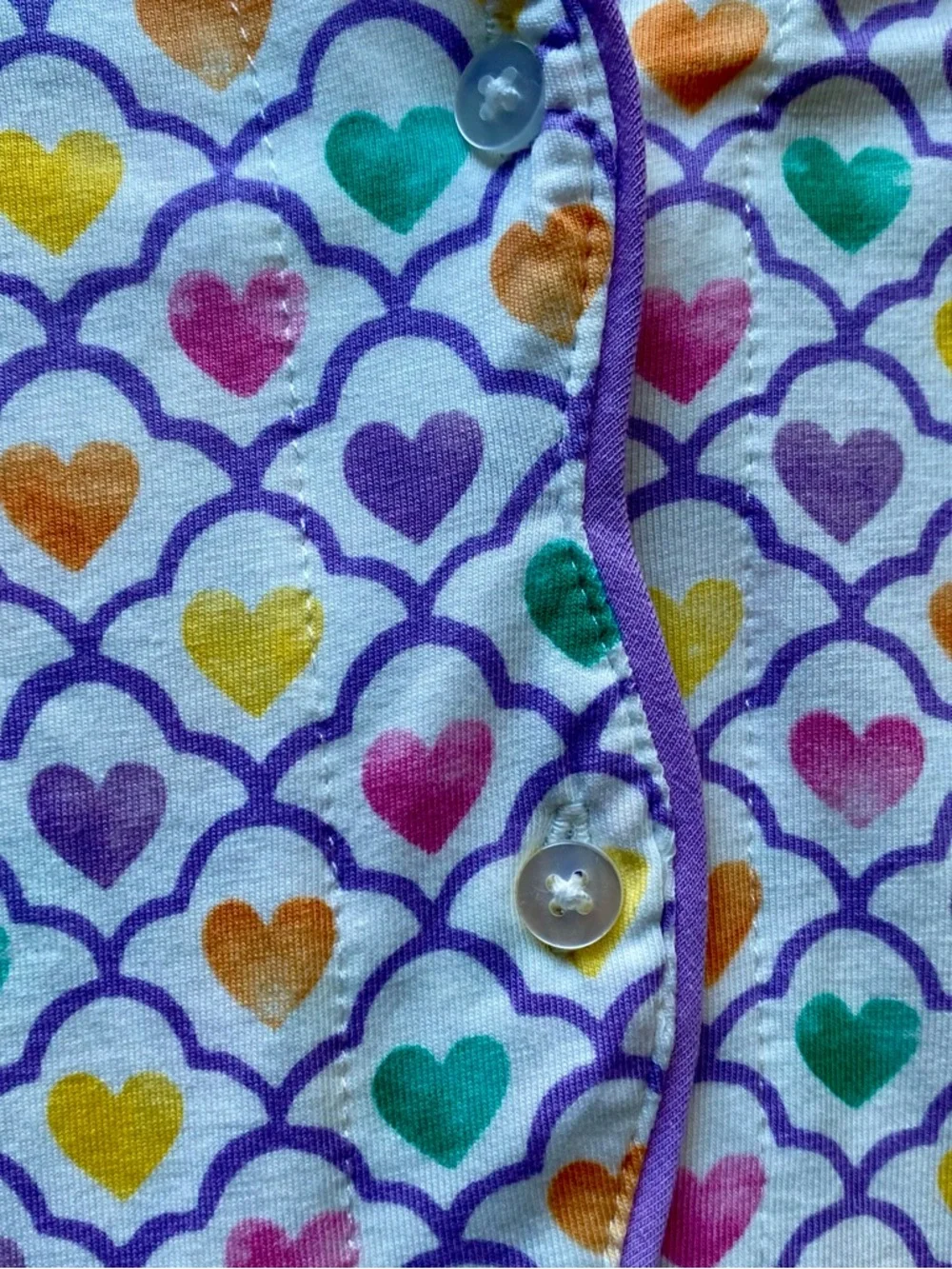 Roller Rabbit X Target Geo Hearts Short Pajama Set NWT - Picture 9 of 16
